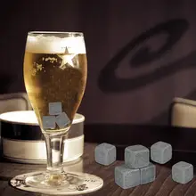 9pcs Whisky Chilling Stone Ice cubes Drinks Wine Beer Cooler Barware Cubes Gift Set