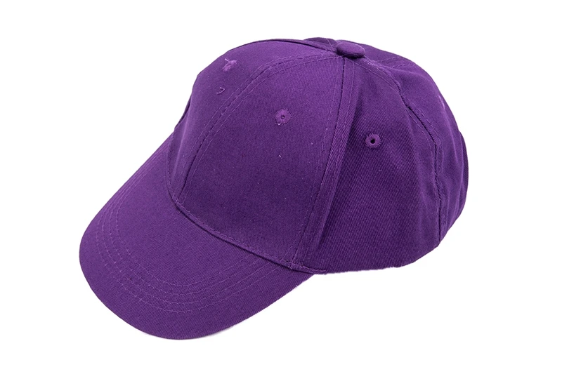 Kids Plain Baseball Cap Girls Boys 