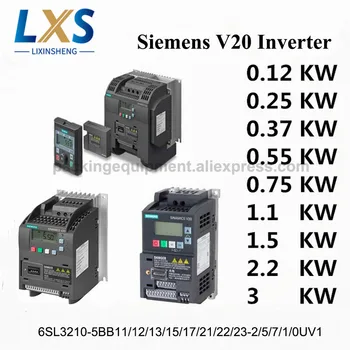 

Siemens V20 Inverter 6SL3210-5BB11/12/13/15/17/21/22/23-2/5/7/1/0UV1