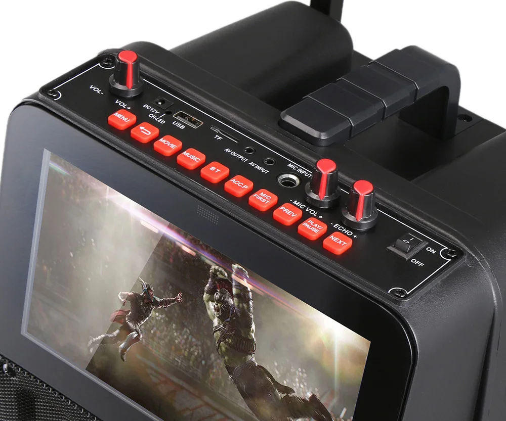 Shinco 8 inch Screen Video Speaker Bluetooth