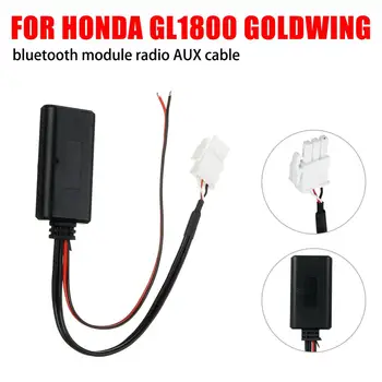 

Bluetooth Module Radio Stereo AUX Music Cable Adaptor For HONDA GL1800 Radio Stereo Aux Cable Adapter Wireless Audio Input