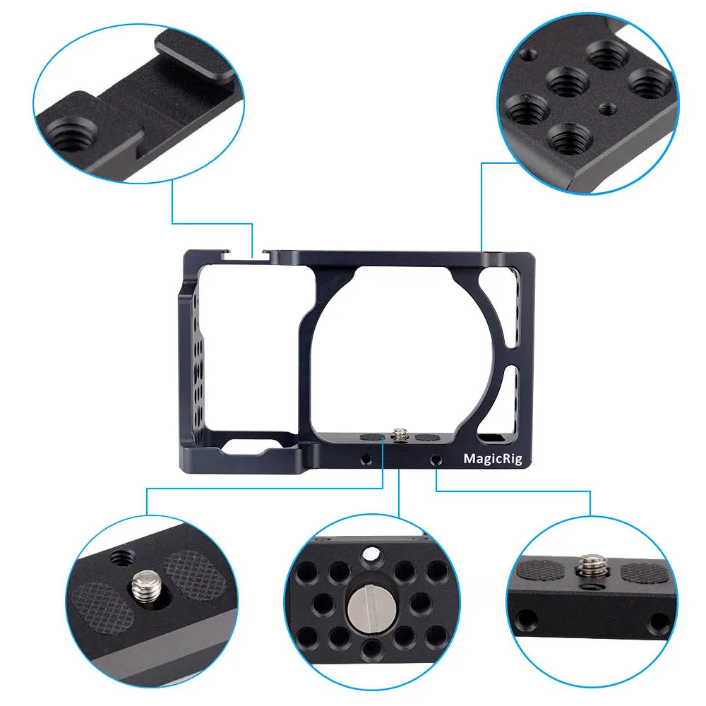 Клетка MAGICRIG для цифровой зеркальной камеры с ручкой NATO Sony A6400/ A6000/ A6300/ A6500