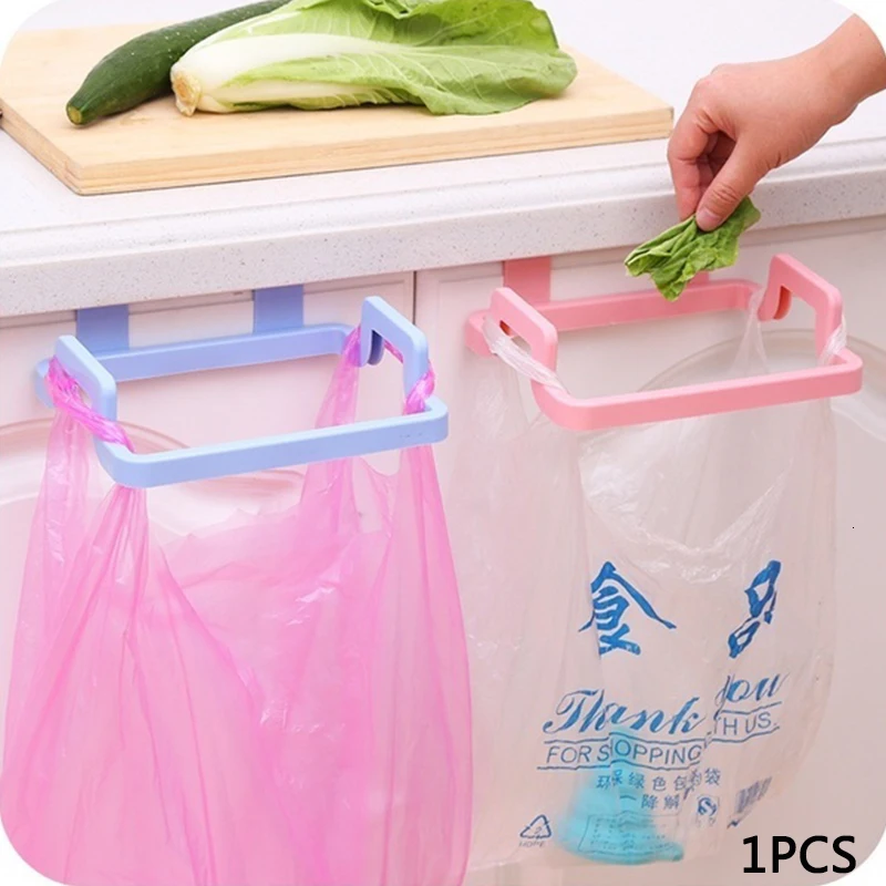 

Bag Garbage Plastic Holder Portable Hanging Trash bag Storage Rack Rubbish Bag Holder garbage bag Rack Kitchen Gadgets