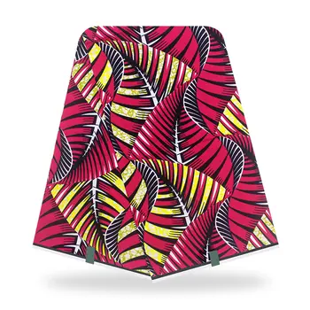 

Real African Wax Prints Fabric Veritable Soft 100% Cotton 6 yards Guarantee Ankara Real Wax for Dress Patchwork Sewing Y20727-41