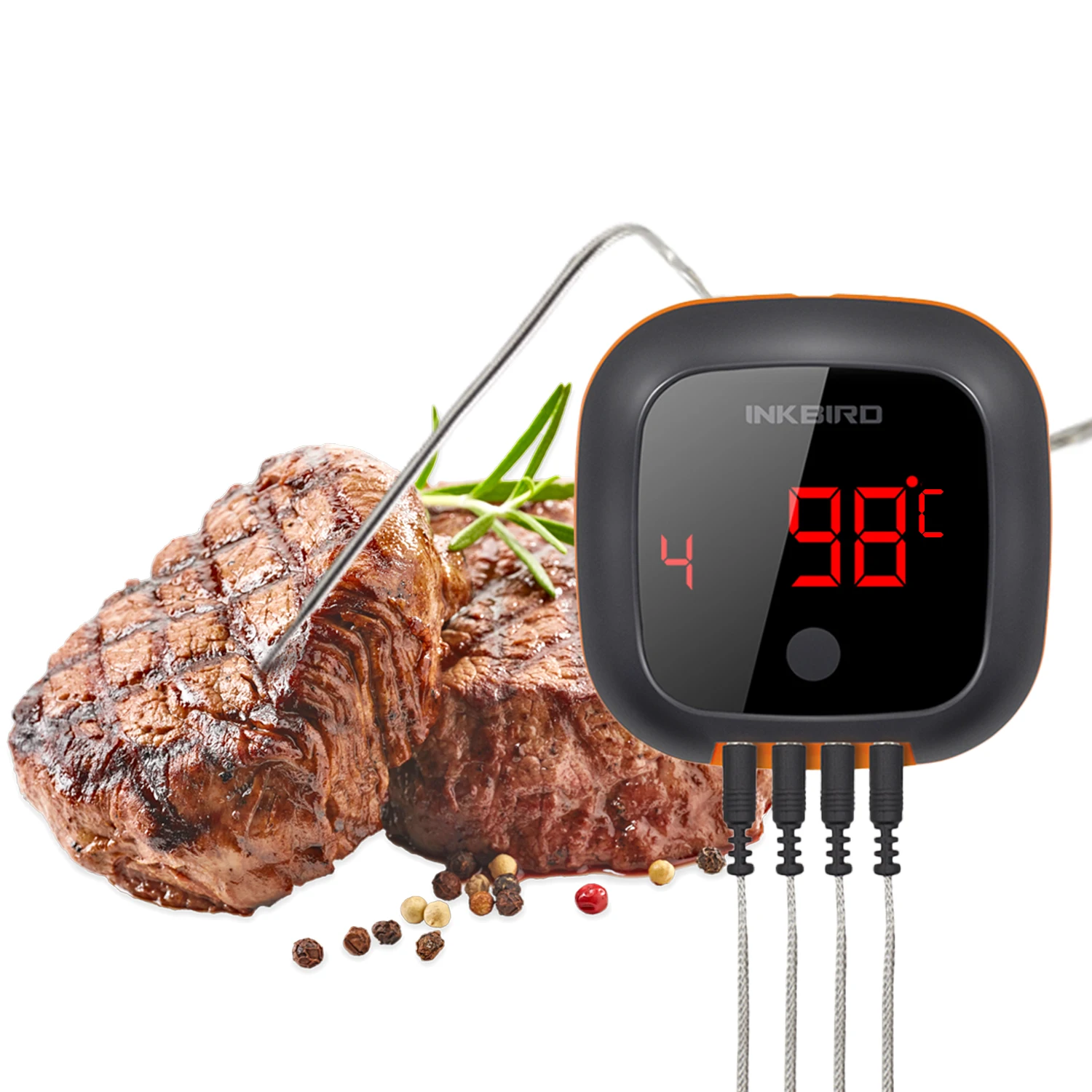 INKBIRD IBT 4XS Digital Steak Household BBQ Cooking Thermometer Meat