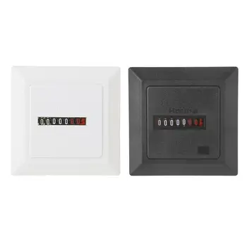 

HM-1 Timer Square Counter Digital 0-99999.9 Hour Meter Hourmeter Gauge 0.3W AC220-240V / 50Hz AC L69A