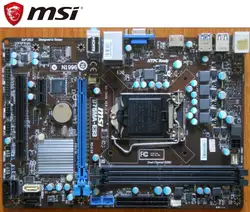 Оригинальный материнская плата для MSI B75MA-E33 LGA 1155 DDR3 для i3 i5 i7 процессор 32 ГБ USB3.0 SATA3 B75 рабочего Материнская плата Бесплатная доставка