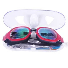 Новинка года, очки для плавания, гальванические водонепроницаемые, противотуманные, для плавания, для мужчин, Т-образное зеркало, для взрослых, большая оправа, маска для дайвинга для мужчин