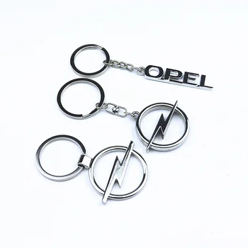 

3D Metal Emblem Car Key Ring For For Opel Astra H G J Insignia Mokka Zafira Corsa Vectra C D Antara Keychain Car Accessories