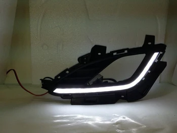 

For Hyundai Avante led fog lamps daytime running lights Car styling for High brightness guide LED DRL