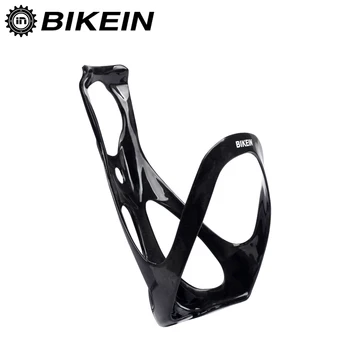 

BIKEIN Mountain Bicycle Carbon Water Bottle Holder Glossy Black Road Bike Bottle Cage Cycling MTB Ultralight Accessories 22g
