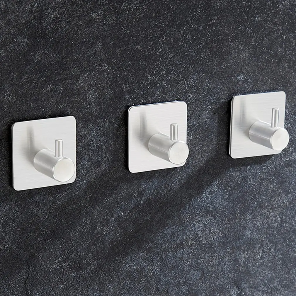 

Strong Self Adhesive Door Wall Hangers Hooks Suction Heavy Load Rack Cup Sucker for Kitchen Bathroom stainless Steel Hooks