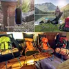 Portable Folding Chair Outdoor Camping Travel Fishing Chair 150kg MaxLoad BBQ Home Office Seat Moon Chair стул для кемпинга 캠핑의자 ► Photo 2/6