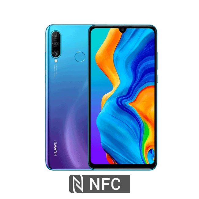 NFC Blue Глобальная версия huawei P30 Lite 4 Гб 128 Гб Смартфон 24 МП Тройная камера s 32 МП фронтальная камера 6,15 ''полный экран Kirin 710 18 Вт QC - Цвет: NFC Blue