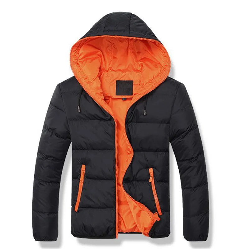 Зимние куртки парка Мужская Осенняя теплая верхняя одежда брендовая тонкая Мужская s Пальто Повседневная M-4XL Can из смешанного кашемира - Цвет: ZL-1