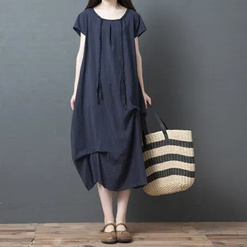 

Dress For Pregnant Women Loose Big Cotton Maternity dress Short Sleeve Summer Pregnancy Dress Plus Size Summer Maternity Dress