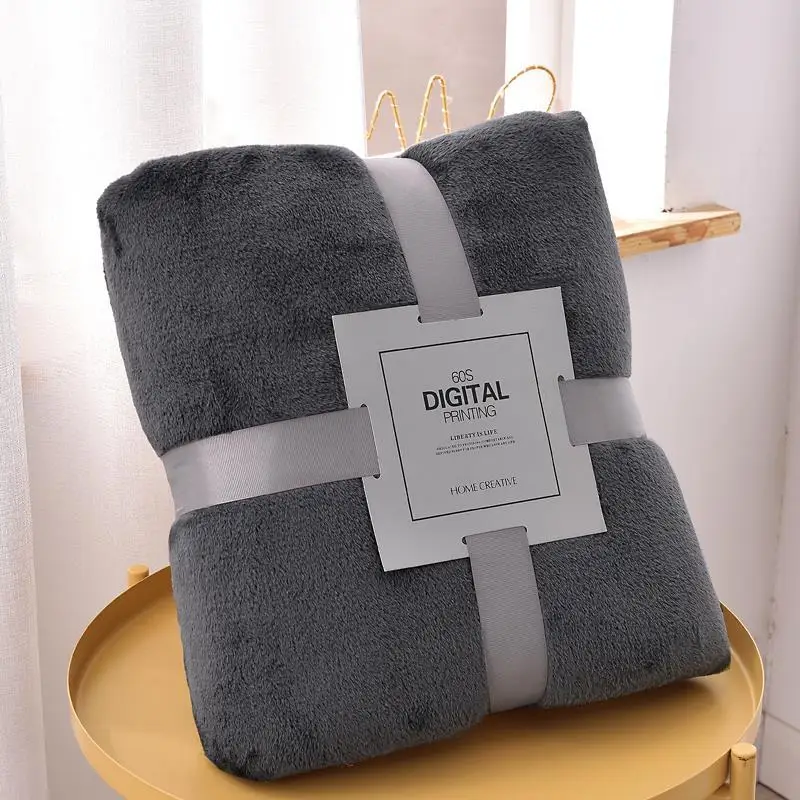 

NEW 8sizes Coral Fleece warm blanket Winter Sheet Bedspread throw sofa blanket Mechanical Wash Flannel Blankets wholesale
