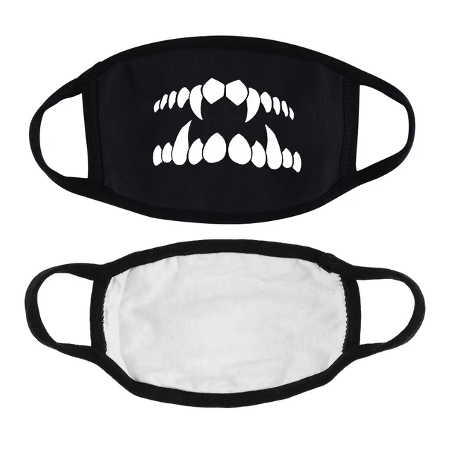 High Quality Unisex 1Pcs Cartoon Cotton Mouth Mask Protective Anti-Dust Mask Kawaii Cute Mouth Mask Reusable Luminous Face Mask 3