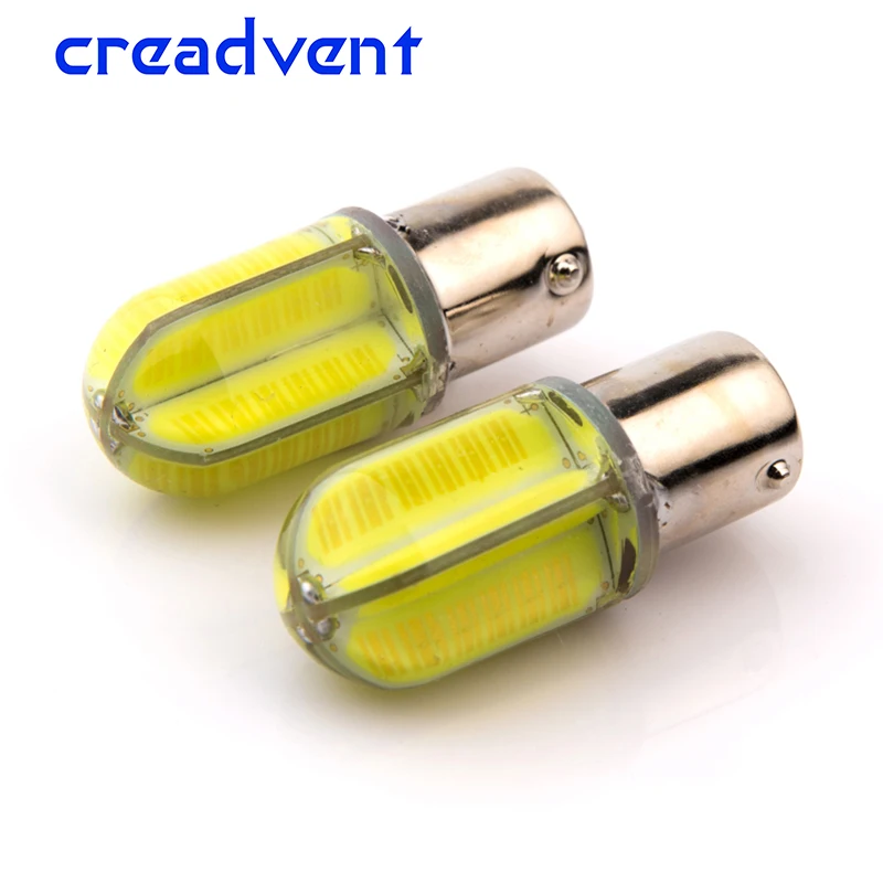 2 шт. led 1157 BAY15D P21/5 W COB красный, белый желтый автомобиль хвостовые лампы 21/5 Вт тормозной светильник Авто Противотуманные огни дневного светильник