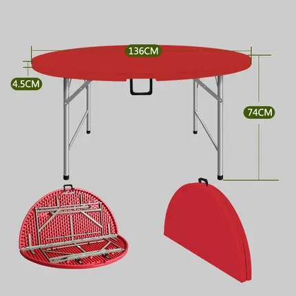 garden furniture	 HQ FO01 Folding Round Table Portable Outdoor Picnic Table Handy Dining Table NEW HDPE Material 1.2-1.35 Meters for 6-10 Persons Outdoor Furniture Outdoor Furniture