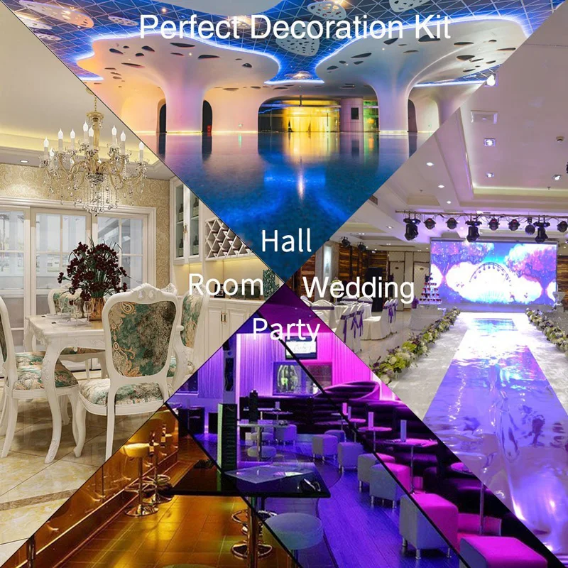 GBKOF SMD RGB Светодиодный светильник 5050 2835 10 м 5 светодиодный светодиоды лента Диодная