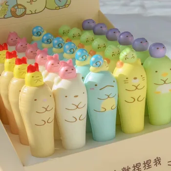 

Sumikko Gurashi Pinch Squeeze Soft Gel Pen Ink Marker Pen School Office Writing Supply Stationery Escolar Papelaria