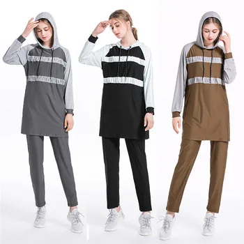 

Exercise Sweaters Middle Eastern Arab Muslim Hooded sweatshirt suit