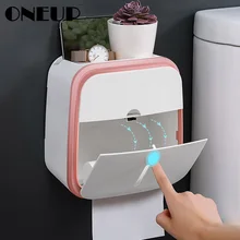 ONEUP настенный держатель для туалетной бумаги, полка для дома, Водонепроницаемый Лоток Для Туалетной Бумаги, Диспенсер, коробка для хранения, аксессуары для ванной комнаты