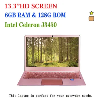 شراء نوت بوك 13.3 بوصة عالي الجودة Inte Celeron J3450 6GB RAM WIn10 1920x1080 HD القرار كاميرا أمامية 13.0 MP