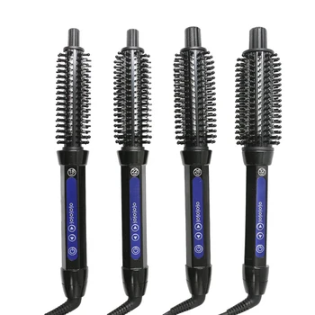 

Electric Comb Hair Brush 2 in 1 Pro Ceramic Hair Curler Hair Curlers Roller Styling Tools Hair Curling Iron Multifunction Eu Plu