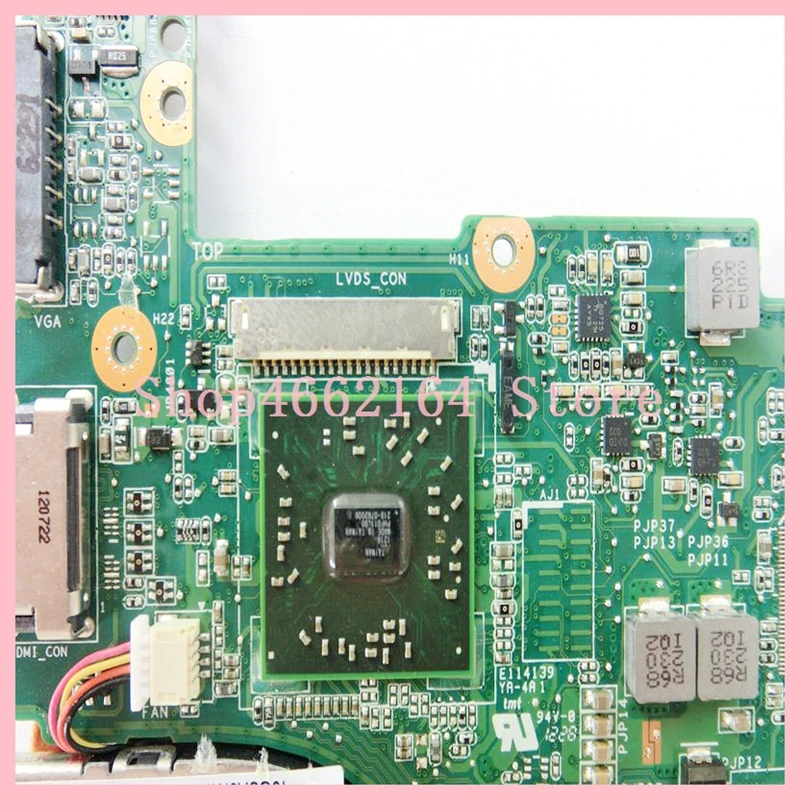 Laptop Motherboard para Asus Eee pc 1015bx Rev:2.1g com Dissipador de Calor Notebook Mainboard 100 Testado ok - Imagem 5