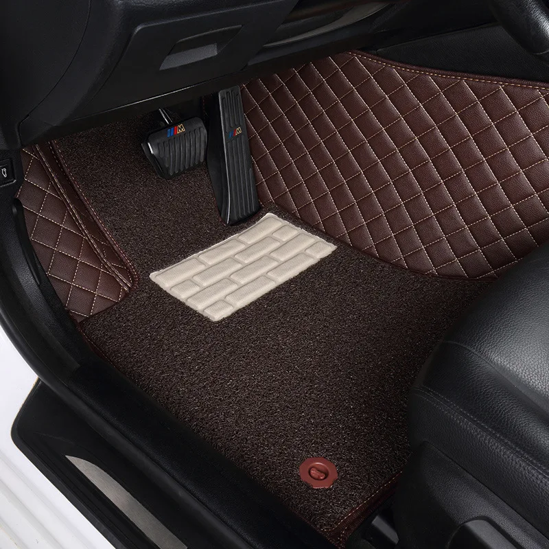 

On Behalf of 198 Yuan Rhombus Double Layer Wire Ring Encyclopaedia Surrounded Foot Mat for Cars Special Car for Special Use Leat