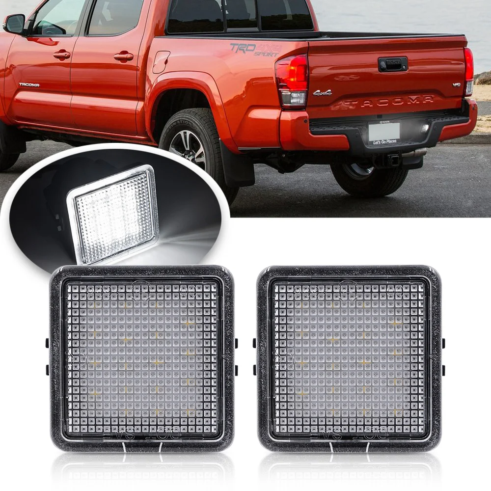 2 шт. светодиодный светильник номерного знака для Toyota Tacoma 16 19 Tundra 14 задние