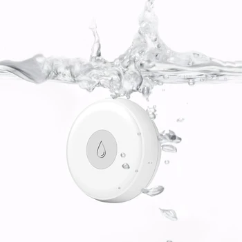 

ZigBee Leakage Alarm Detector Water Leakage Sensor Wireless Water Leak Detector House Safety Home Security Alarm System tuya APP