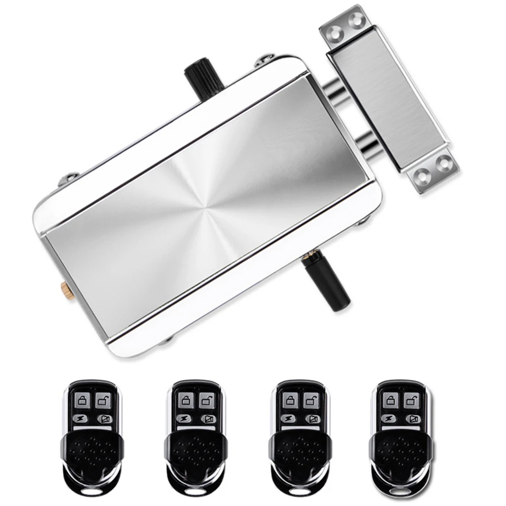 

Household Door Lock Remote Control Wireless High End Anti-theft Intelligence Lock #734