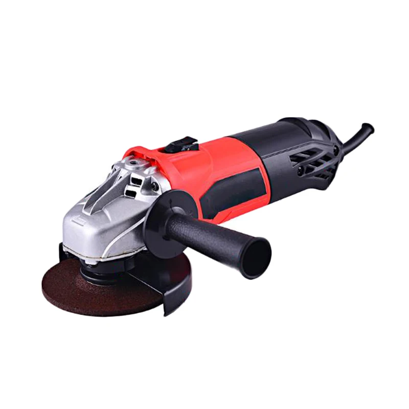 

Ergonomic Heavy Duty Cut Angle Grinder 120 V/60 Hz Household Impact Drill Kit Wrench +Carbon Brush Wood Furniture Finishing