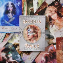 2021 yeni 52 adet kart Tarot tanrıça güç Oracle güverte ve kılavuz aile partisi kurulu oyunu