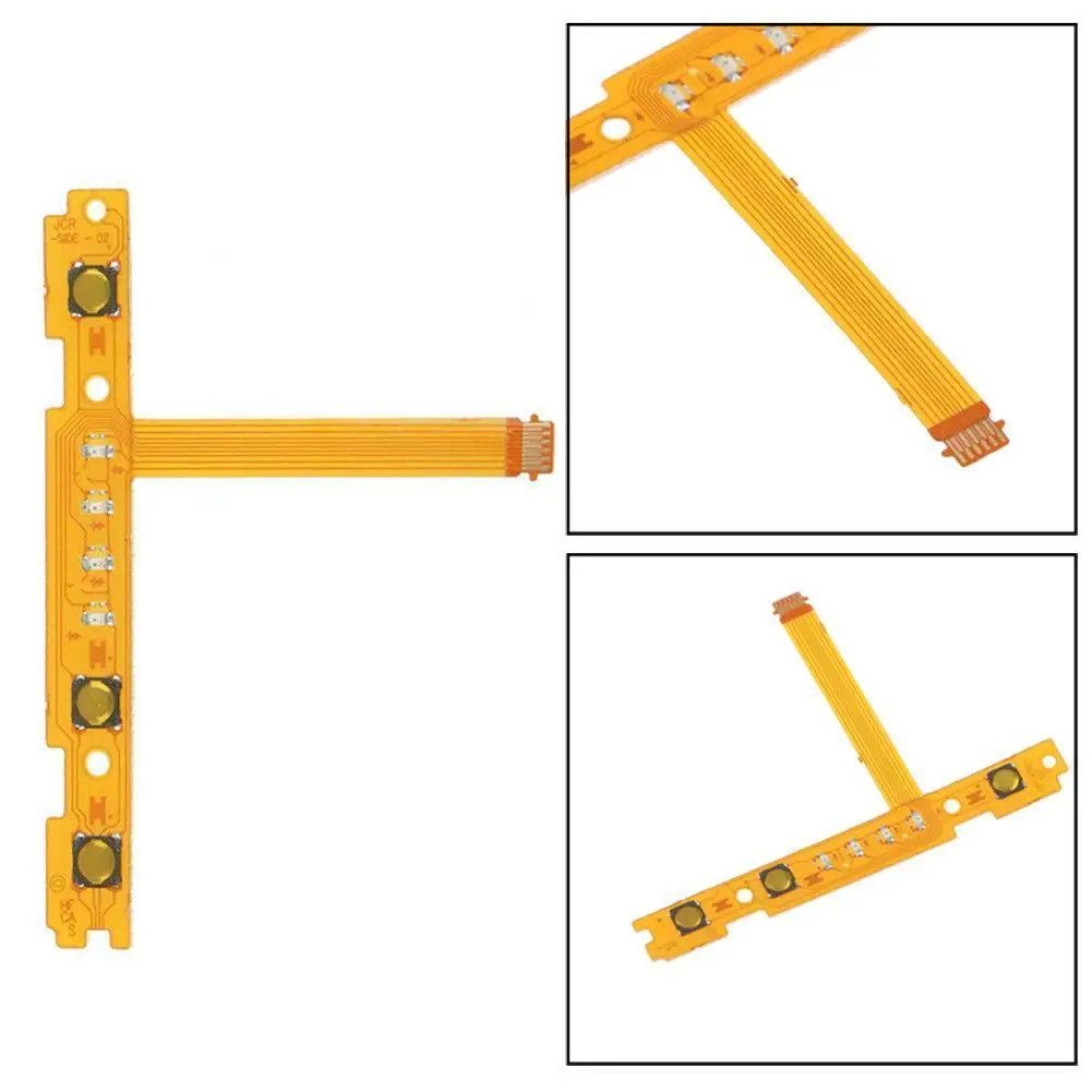 

1Pcs plastic Key Button Flex Cable L/R SL SR Replacement More Parts Switch For NS / Comfortabl For Joy-Con left right Contr B1J4