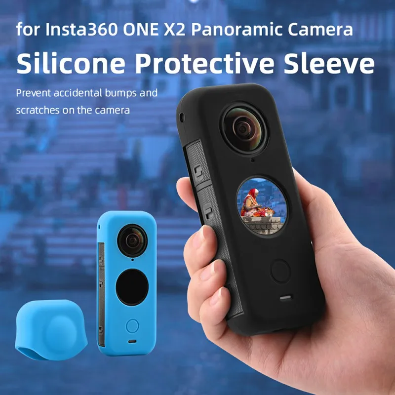 Силиконовый чехол Insta360 one x2 мягкий пылезащитный для объектива аксессуары камеры |