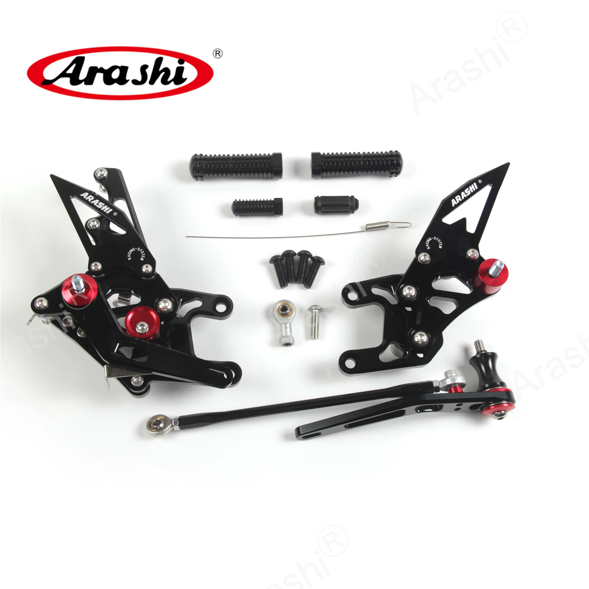 Регулируемые задние подставки для ног для HONDA CBR1000RR 2008-2011 Arashi CBR 1000 RR CNC 2009 2010 2011 CBR 1000RR алюминиевая подставка для ног