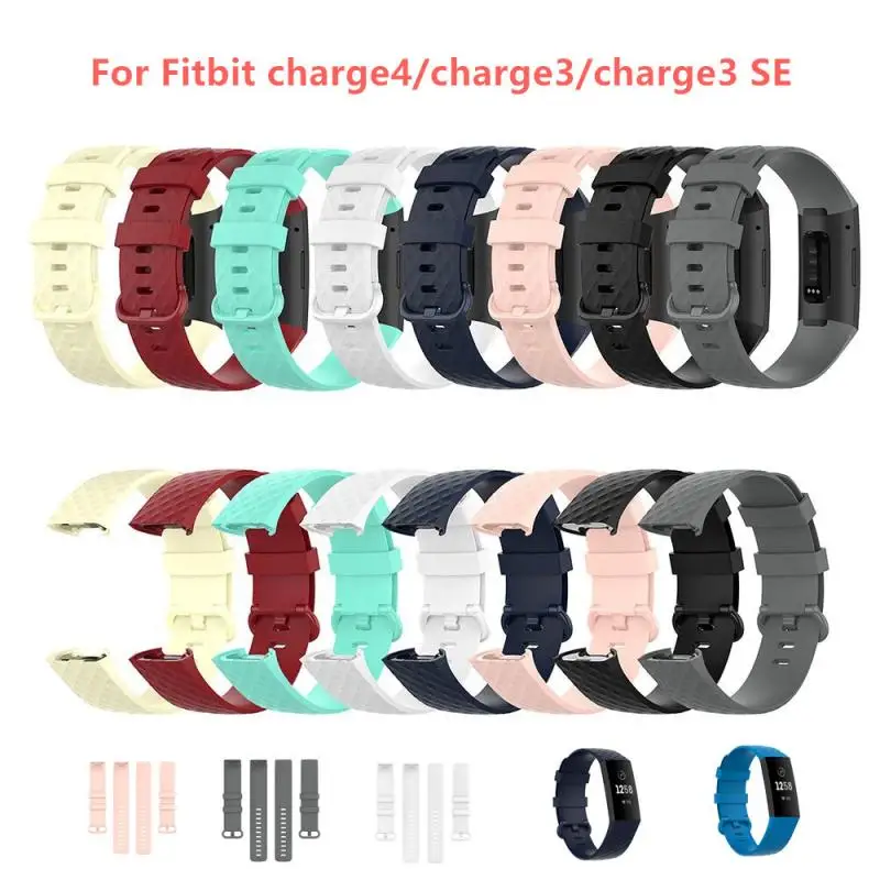 

Replacement Band For Fitbit Charge 3 Strap Silicone Wristband For Fitbit Charge 4 Band Wrist Strap For Fitbit Charge 3 3 SE Band
