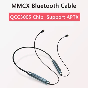 

QCC3005 Bluetooth 5.0 Aptx Cable Mmcx Connector Apt-x Replacement Headphone Cable For Shure SE215 BGVP