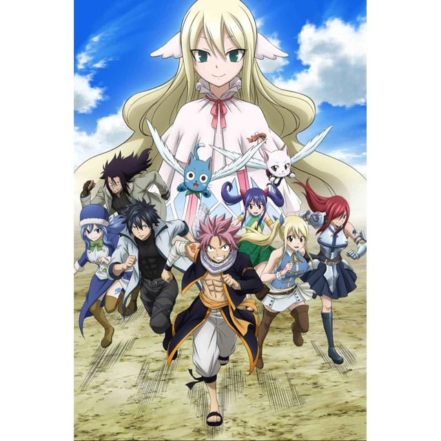 Fairy Tail Anime Series X Matte Finish Poster P-13639 Paper Print -  Animation & Cartoons posters in India - Buy art, film, design, movie,  music, nature and educational paintings/wallpapers at