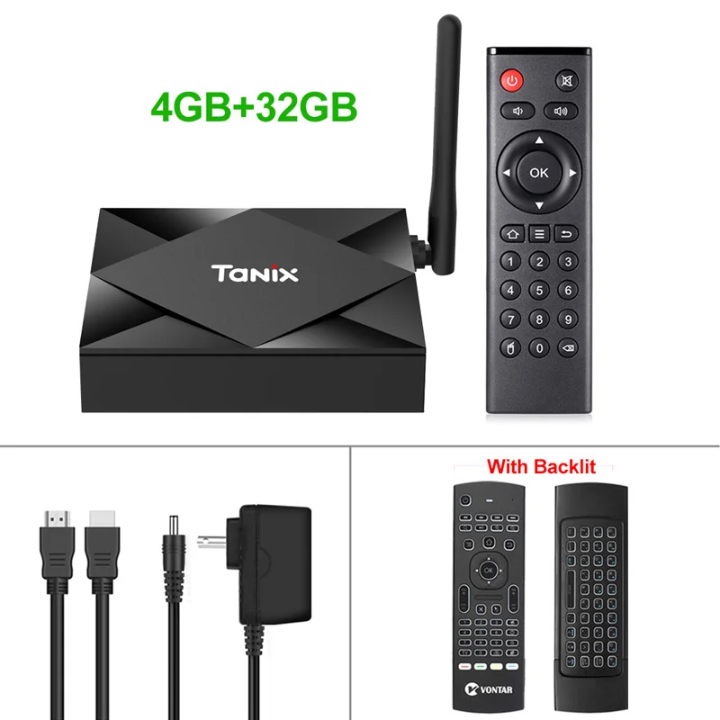 ТВ-приставка Tanix TX6S Smart tv Box Android 10,0 4 Гб ОЗУ 32 Гб 64 Гб четырехъядерный ТВ-приставка Allwinner H616 H.265 4K медиаплеер 2 ГБ 8 ГБ телеприставка - Цвет: 4G 32G MX3 Keyboard