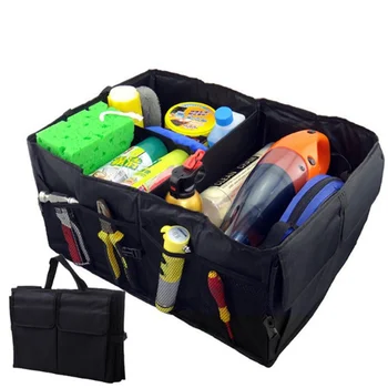 

Car Stowing Tidying Back Folding Storage Box Multi-Use for Lada Priora Sedan sport Kalina Granta Vesta X-Ray XRay