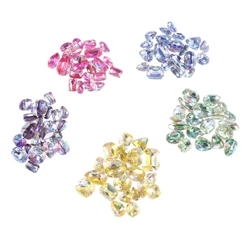 

100pcs Rhinestone Funny Beautiful Colorful Decor Shining Rhinestone Nail Accessories Manicure Glass Rhinestone for Lady Woman