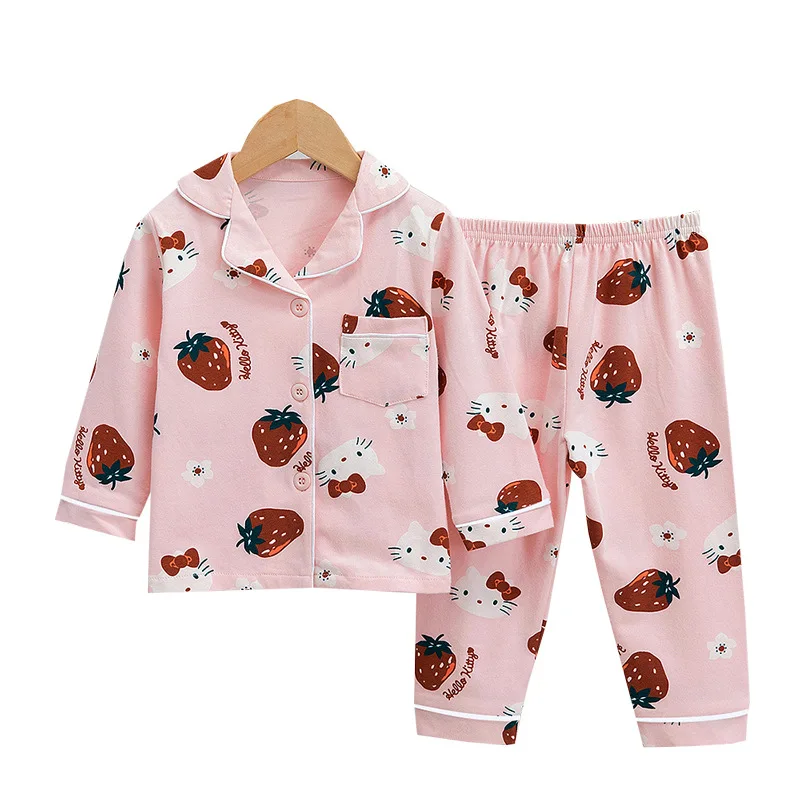 SAILEROAD Children Cartoon Dinosaur Pajamas For Girls Kids Animal Printed Pyjamas Girls Pajamas Child Home Wear Boys Sleepwear custom pajama sets	