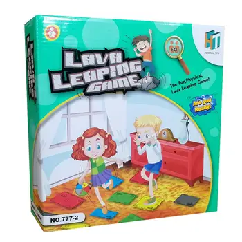 

Color Box Newest Floor Lava Innovative Volcano Children's Rotating Card Game Card Family Board Game