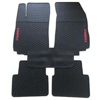 

Special Rubber Car Floor Mats for Chevrolet COBALT Green Latex Carpet Waterproof Anti Skip Enviromental Rugs