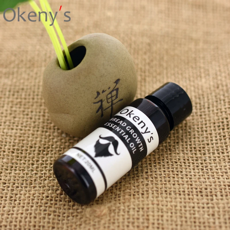 Okeny's 30 мл натуральное органическое масло для бороды, воск для бороды, бальзам от выпадения волос, несмываемый кондиционер для роста бороды, уход за волосами
